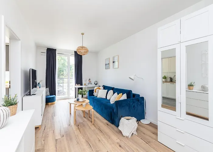 Superapart Wola 12c - Blisko Wola Park I Progresja Apartament *